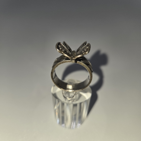 James Avery Silver 3D Butterfly Ring - Picture 2 of 5